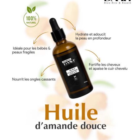 Huile d'Amande douce 100ml