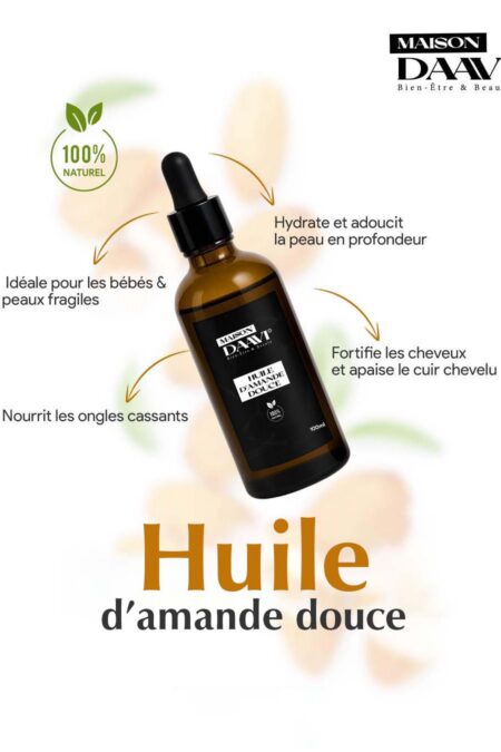 Huile d'Amande douce 100ml