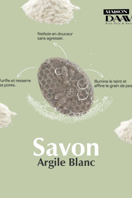 Savon à l'Argile Blanche