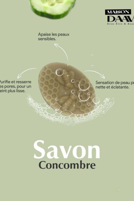 Savon au concombre