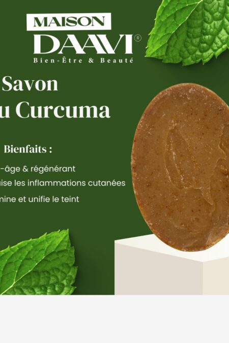 Savon au curcuma